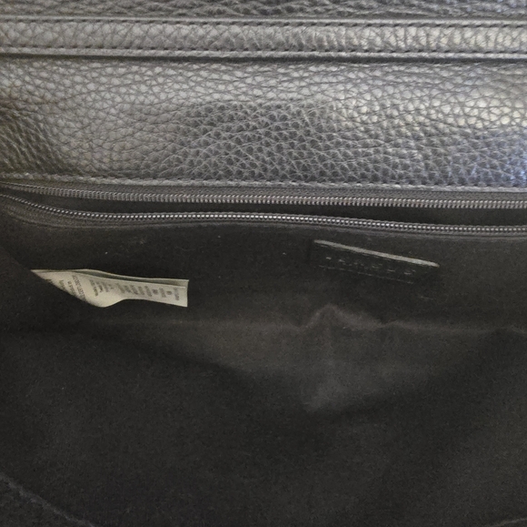 Versus Versace LION HEAD SAFETY PIN DETAIL CLUTCH - Picture 7 of 12